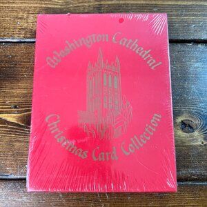 Vintage Washington Cathedral Christmas Card Collection NEW UNOPENED